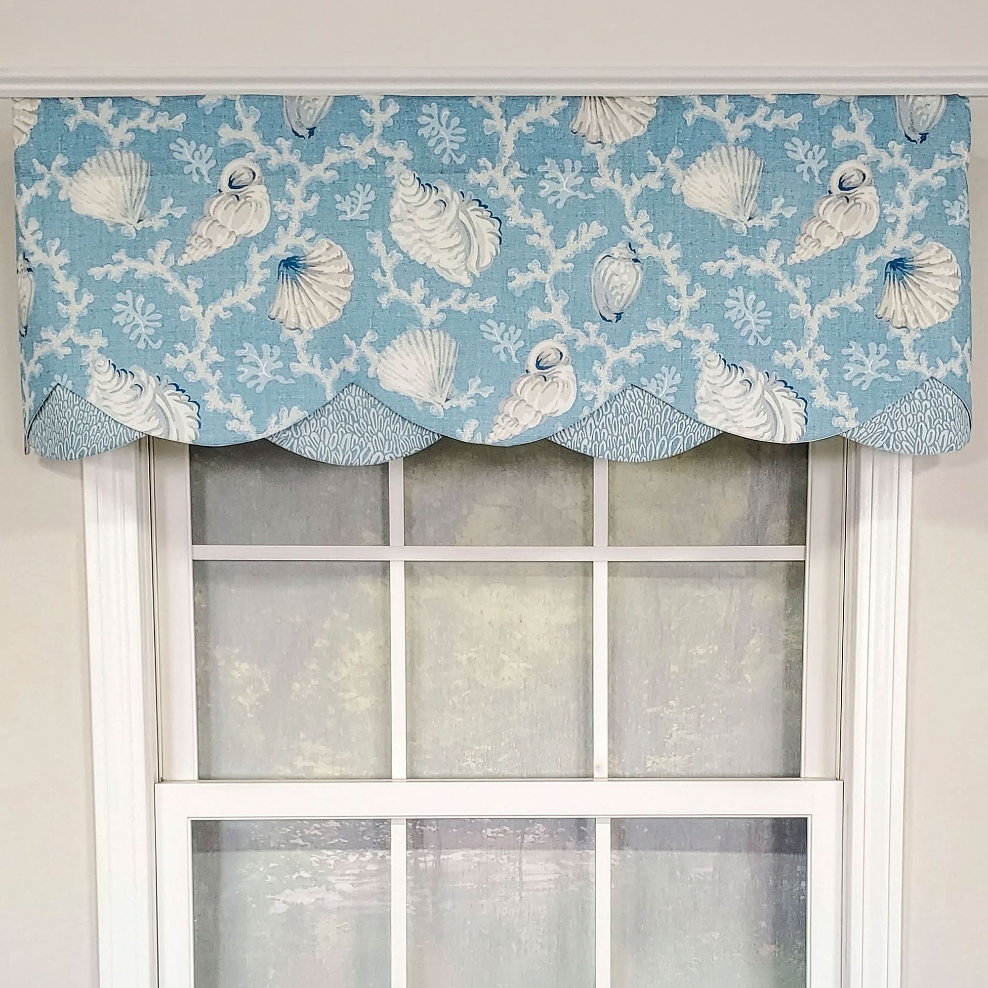 Windamar Petticoat Scalloped Valance 50 x 16