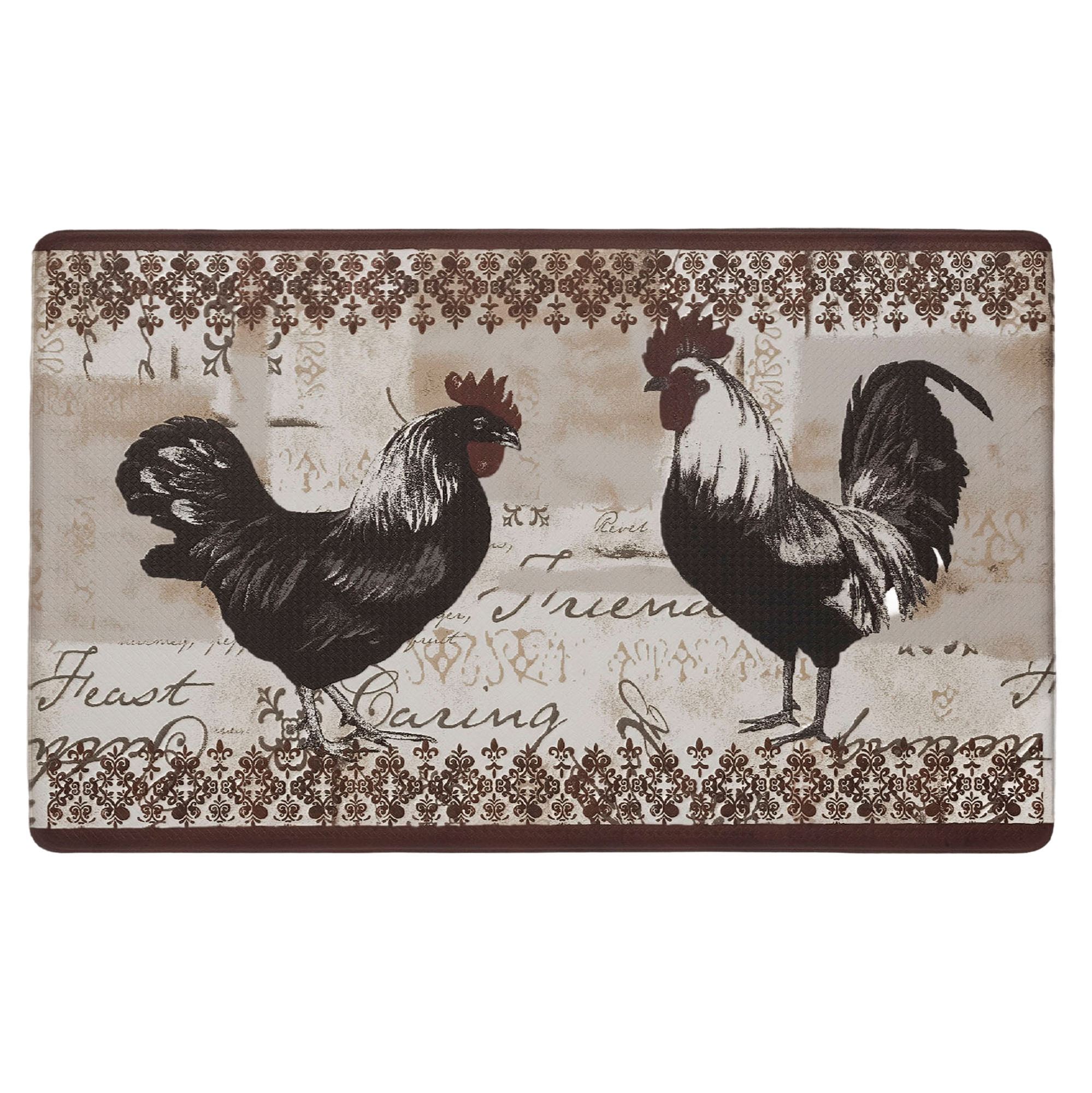 Rooster Anti Fatigue Comfort Mat Multi Warm 30 x 18