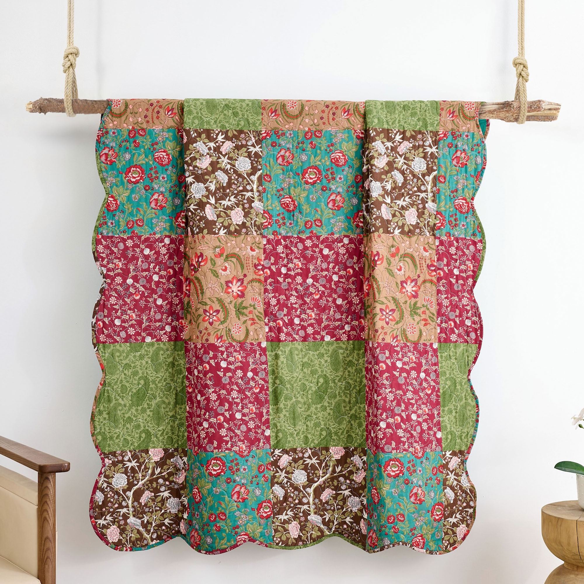 Danica Throw Blanket Multi Jewel 50 x 60