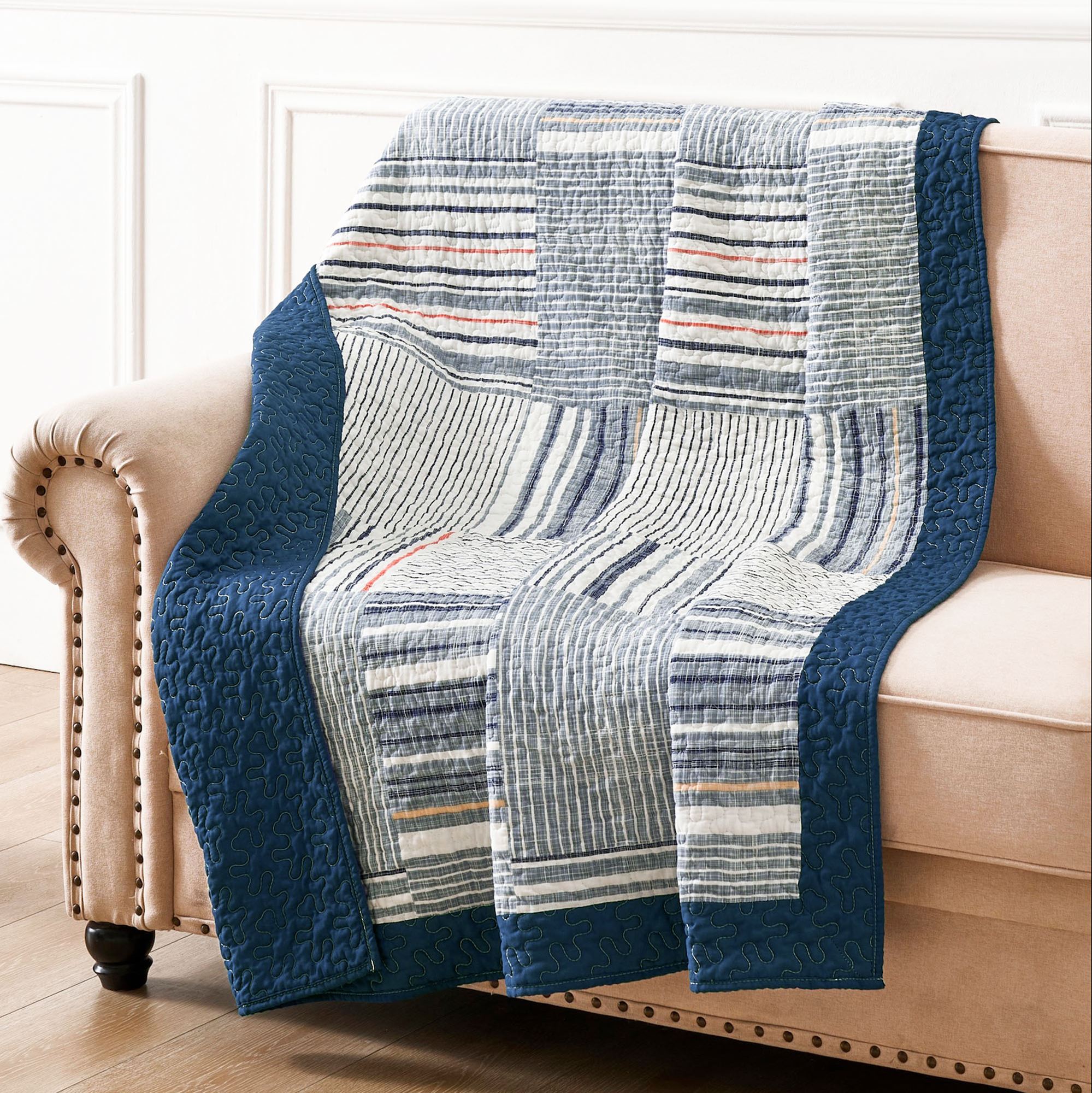 Voyage Throw Blanket Blue 50 x 60