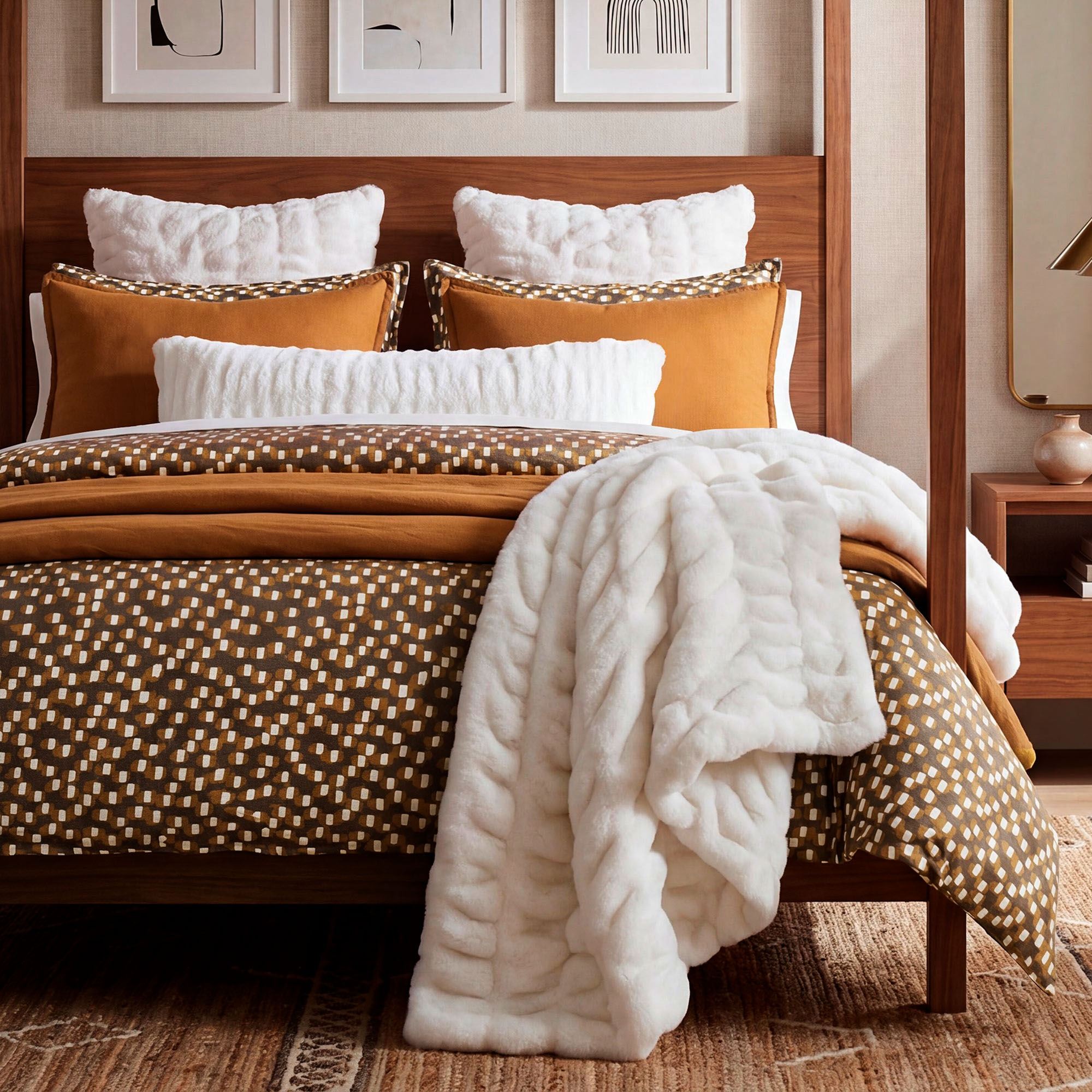 Sloane Mini Comforter Set Multi Warm