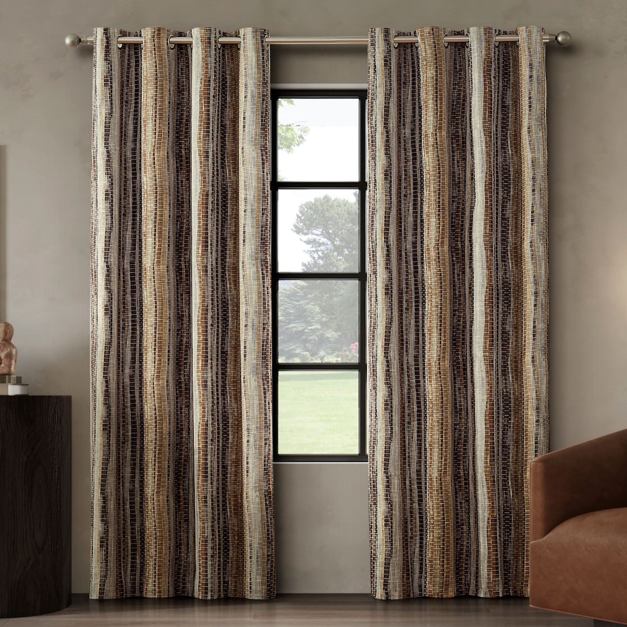 Azore Blackout Grommet Curtain Panel