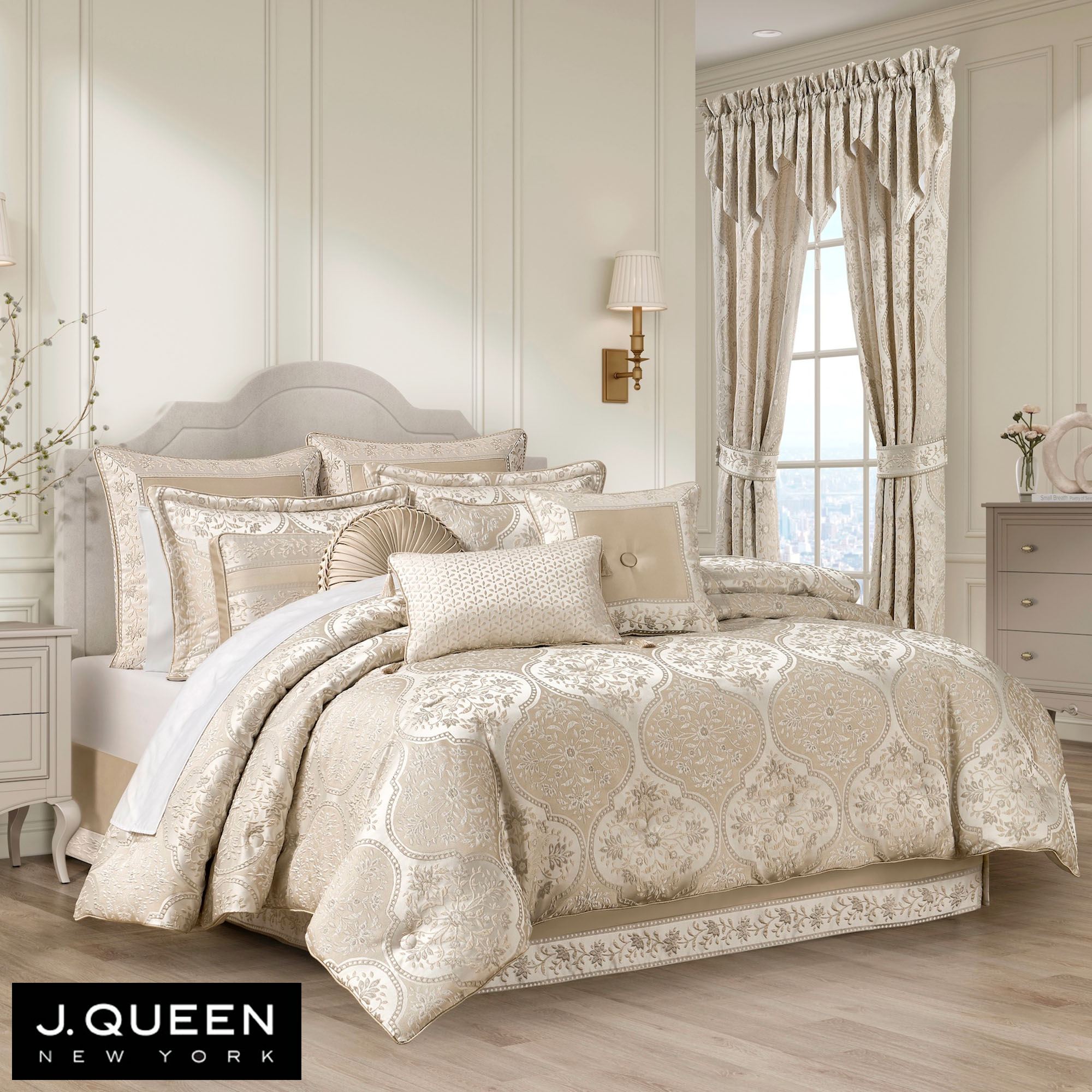 Viola Comforter Set Multi Warm