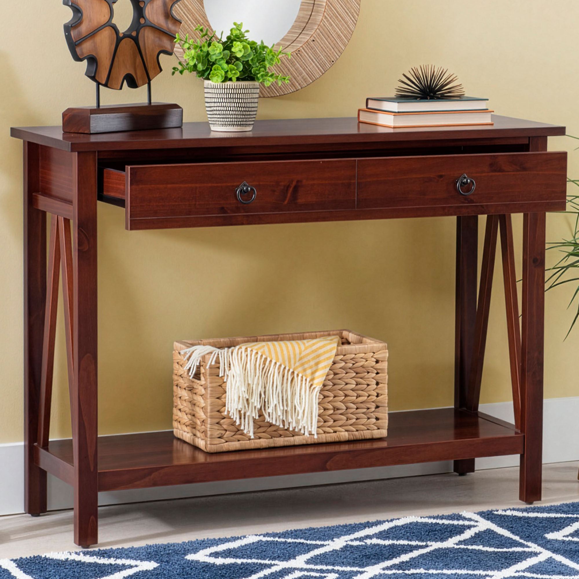 Titian Console Table Natural Cherry