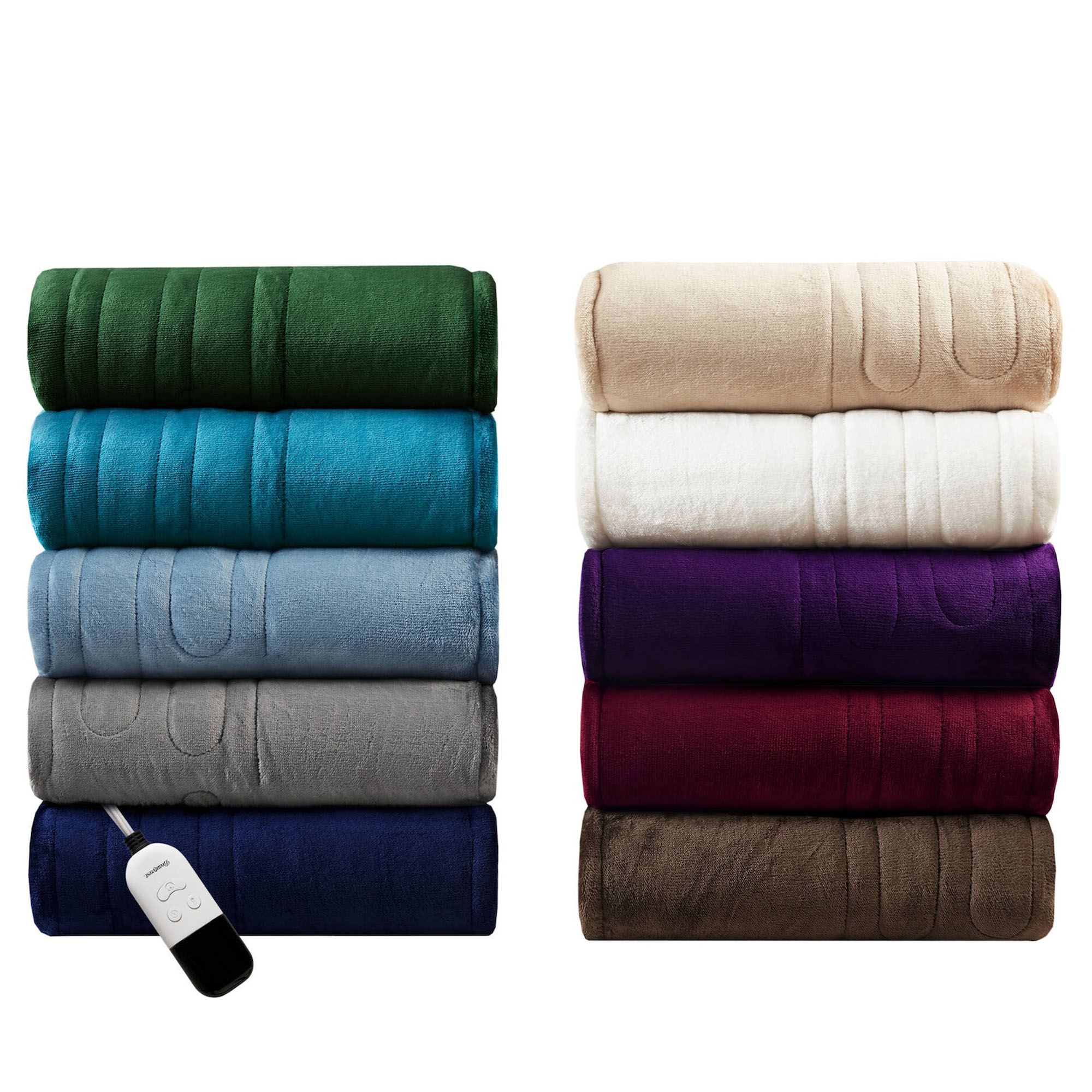 Beautyrest Jameson Heated Throw Blanket 60 x 70