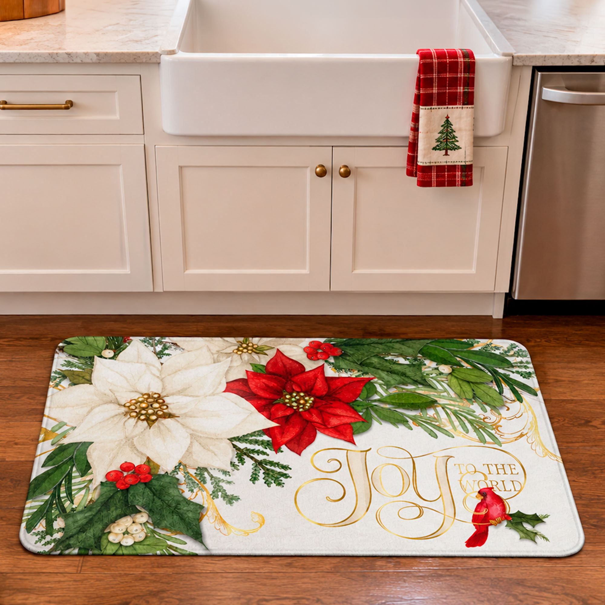 Cardinal Elegance Anti Fatigue Comfort Mat White 30 x 20