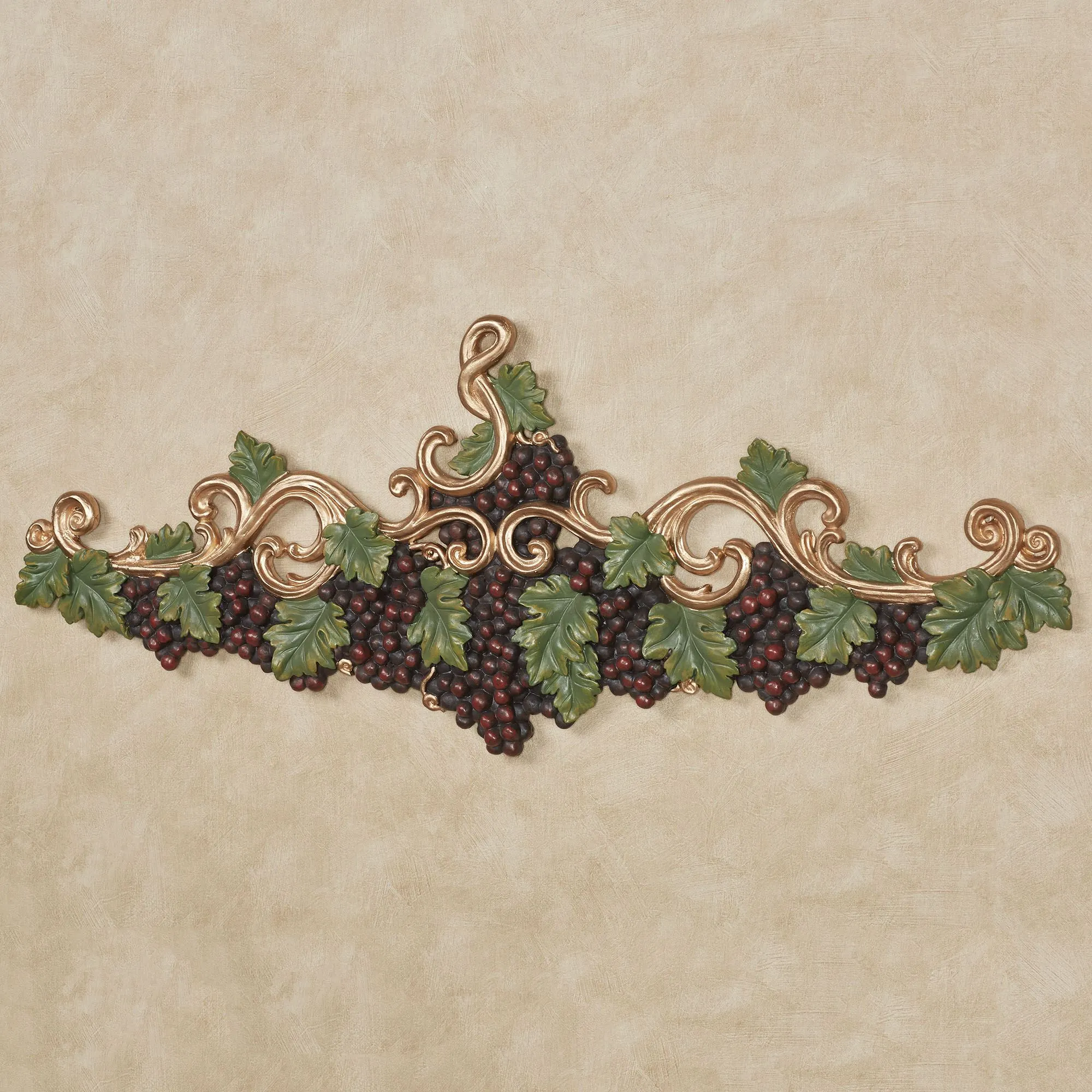 Vigne Elegante Grapes Decorative Wall Topper