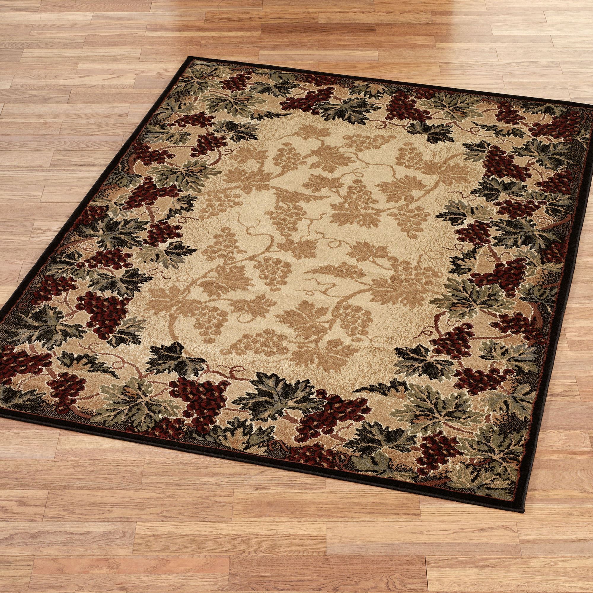 Beaujolais II Grape Area Rugs