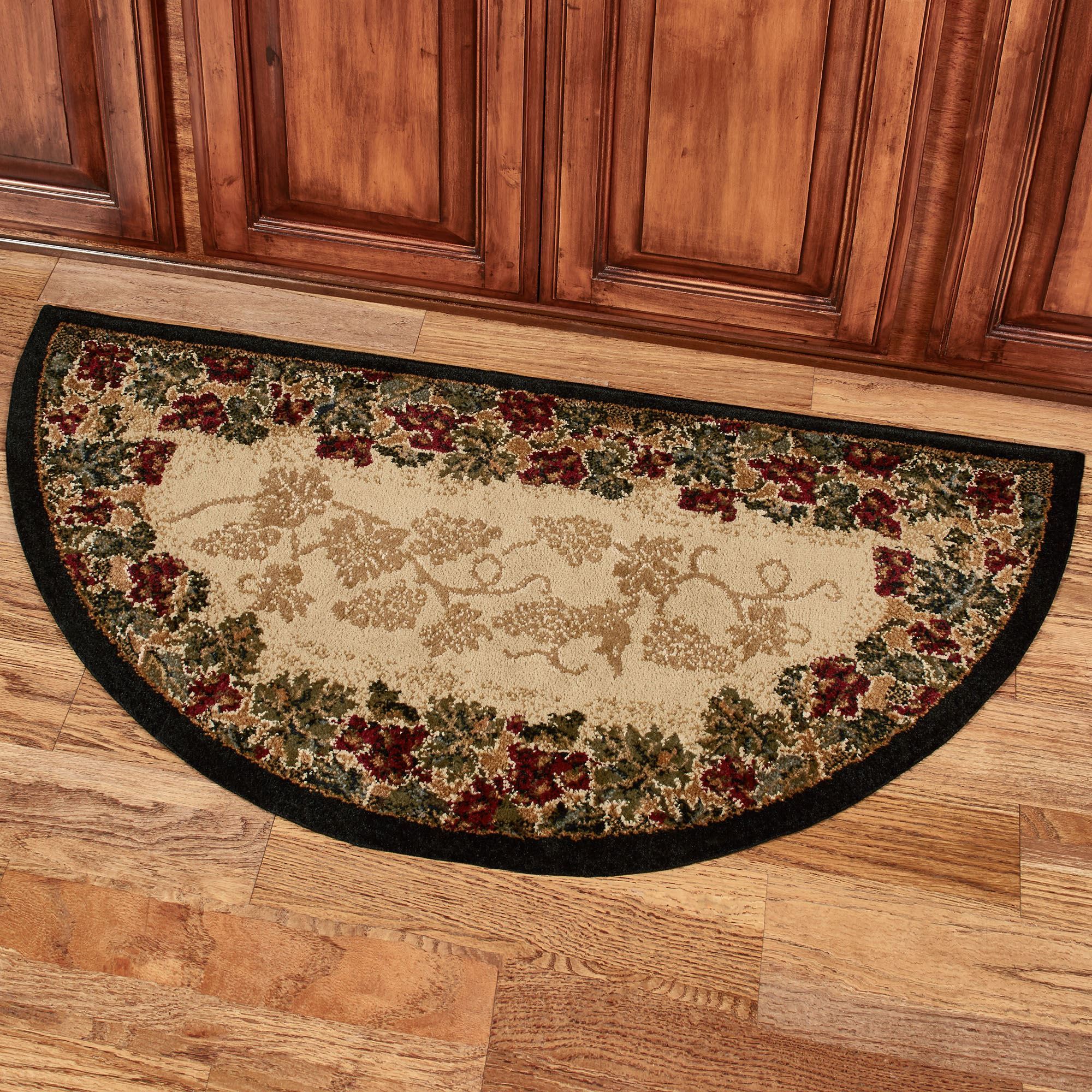 Beaujolais II Grape Slice Rug