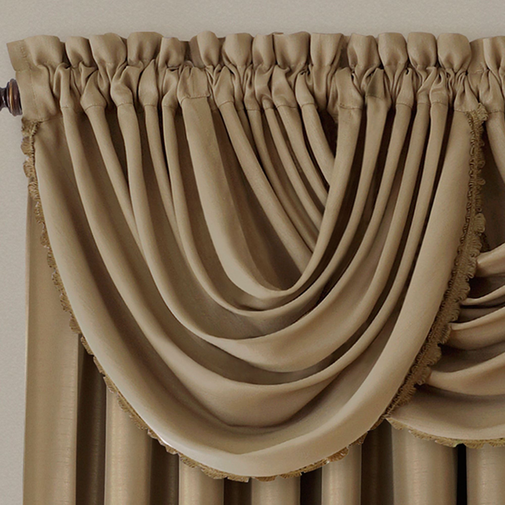 Solstice Waterfall Valance 52 X 36 Touch Of Class Solstice waterfall valance 52 x 36 touch of class