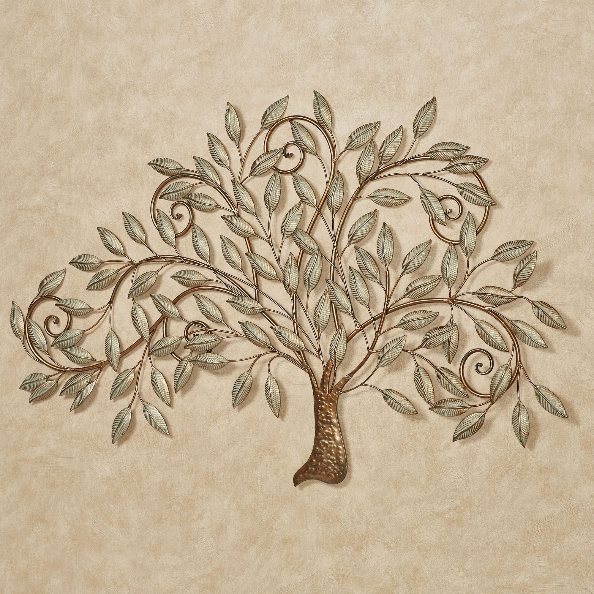 Leaf Reverie Tree Metal Wall Art Decor