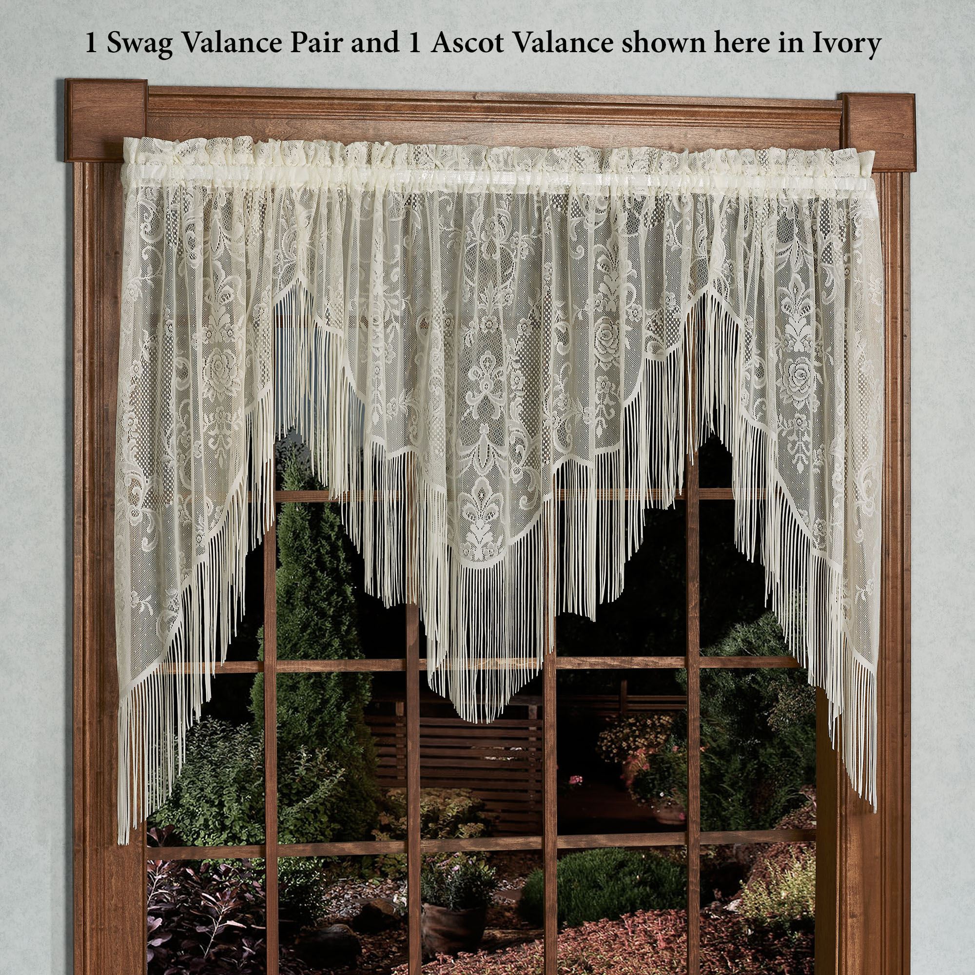 Window Lace Queens Lace Window Treatment