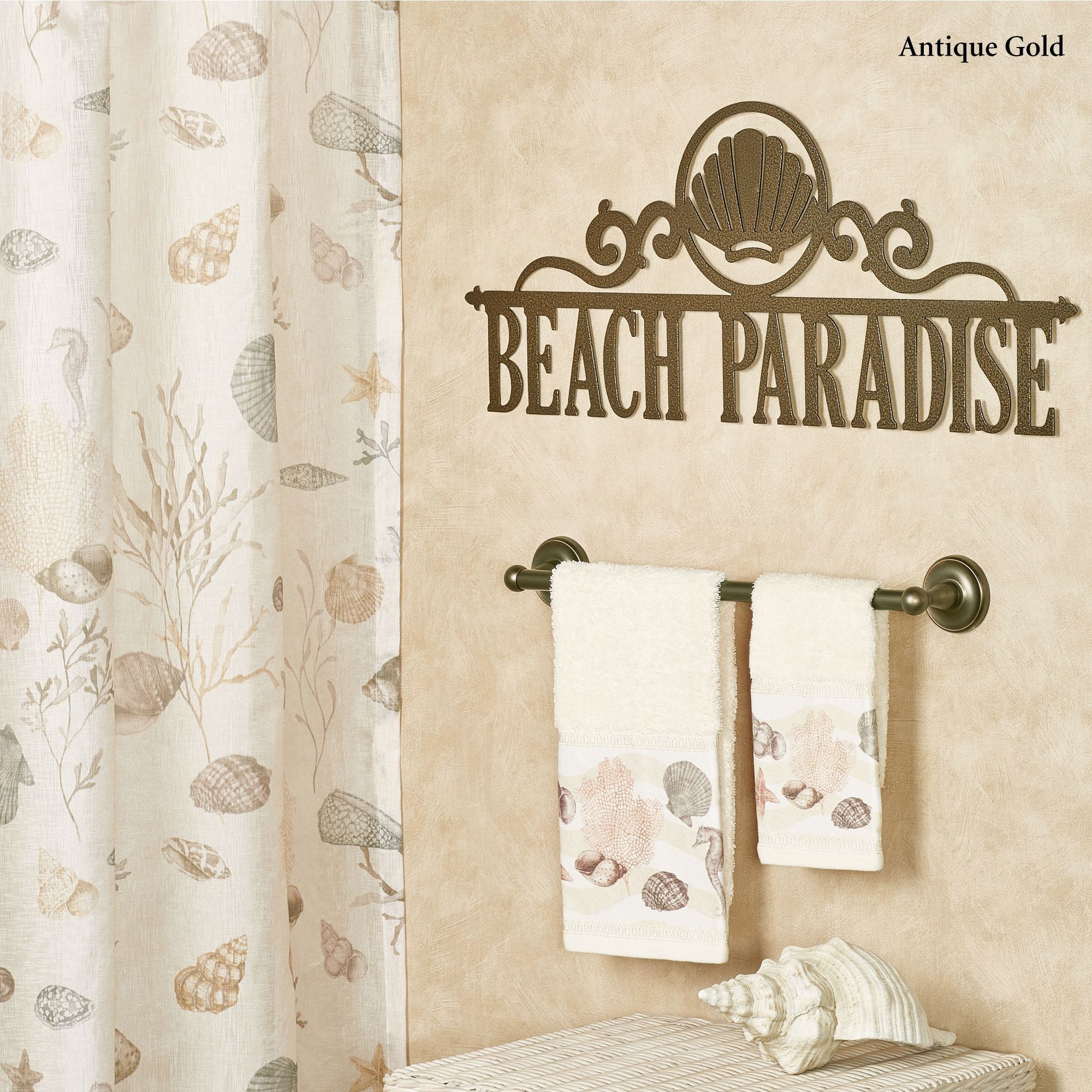 Occasions Seashell Personalized Metal Wall Art Sign by JasonW Studios