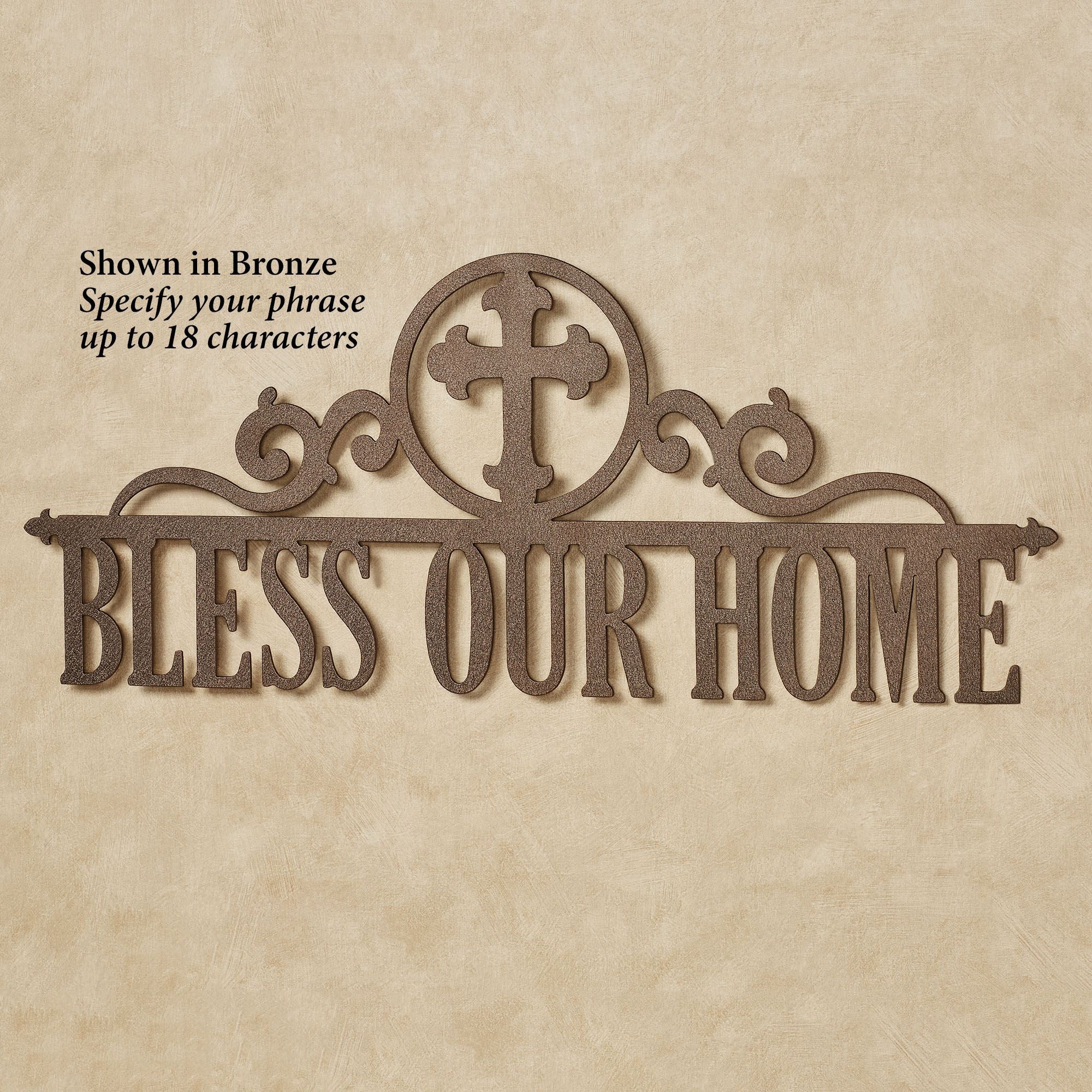 Occasions Cross Personalized Metal Wall Art Sign by JasonW Studios