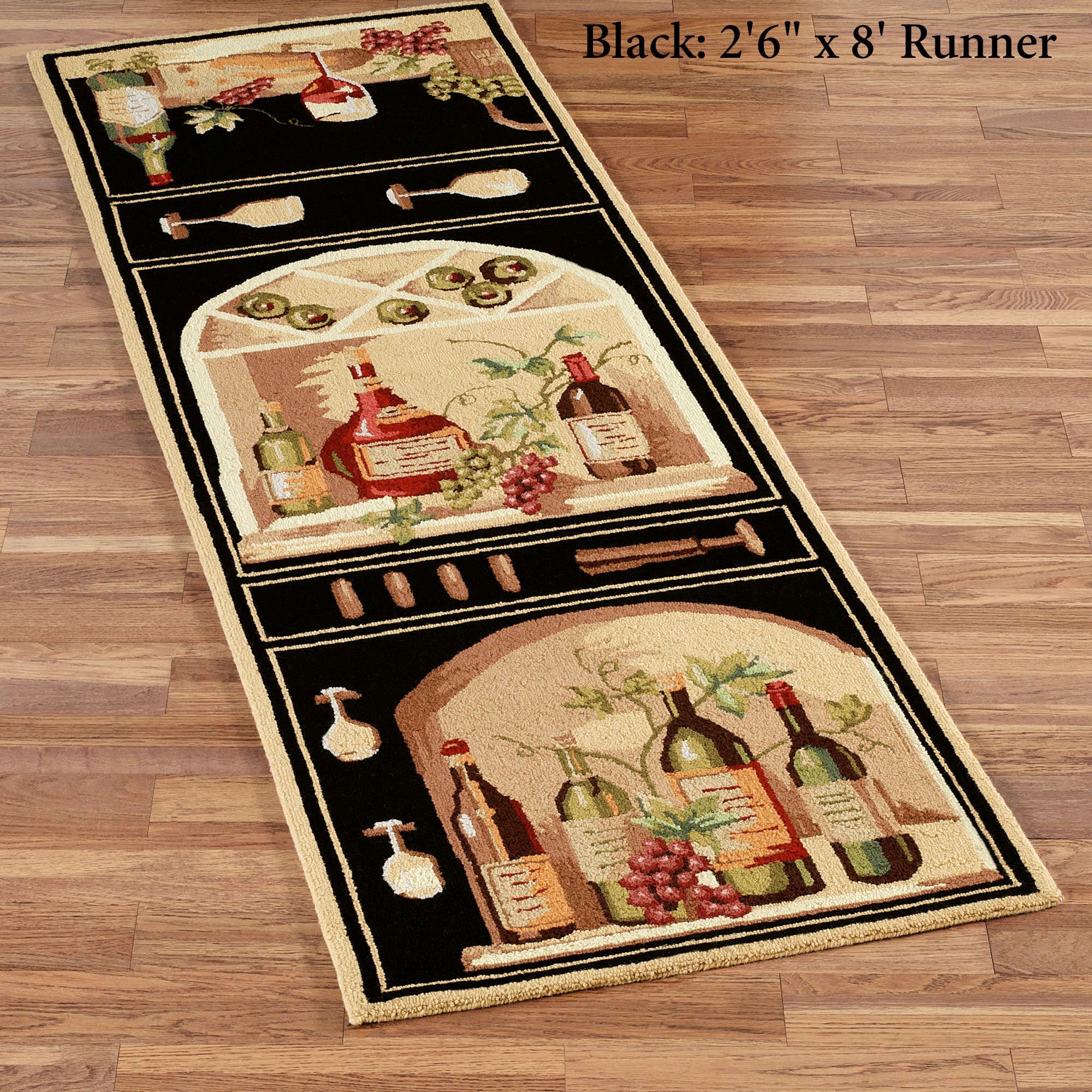 Wine Bottle Area Rugs