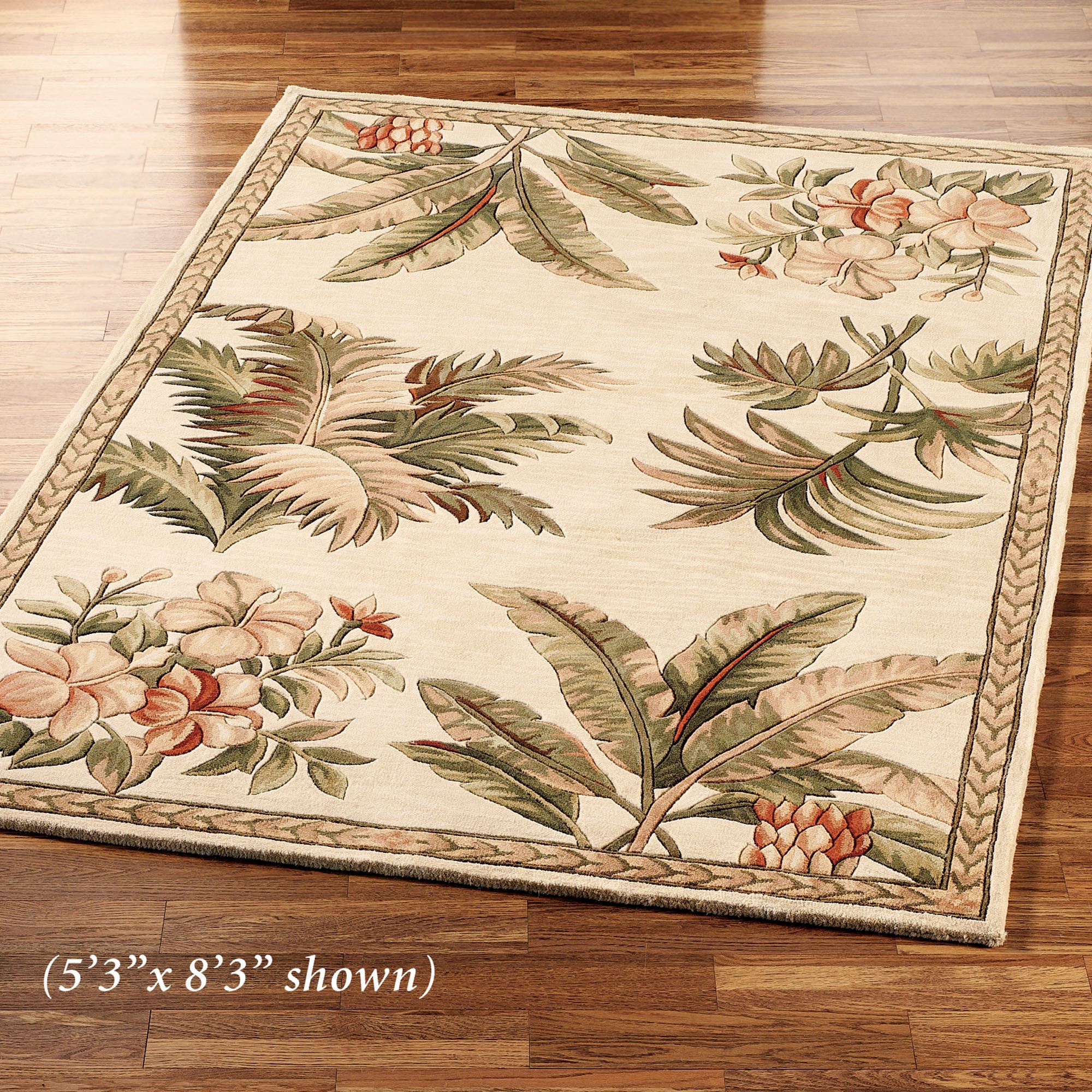 Tropical Retreat Area Rugs