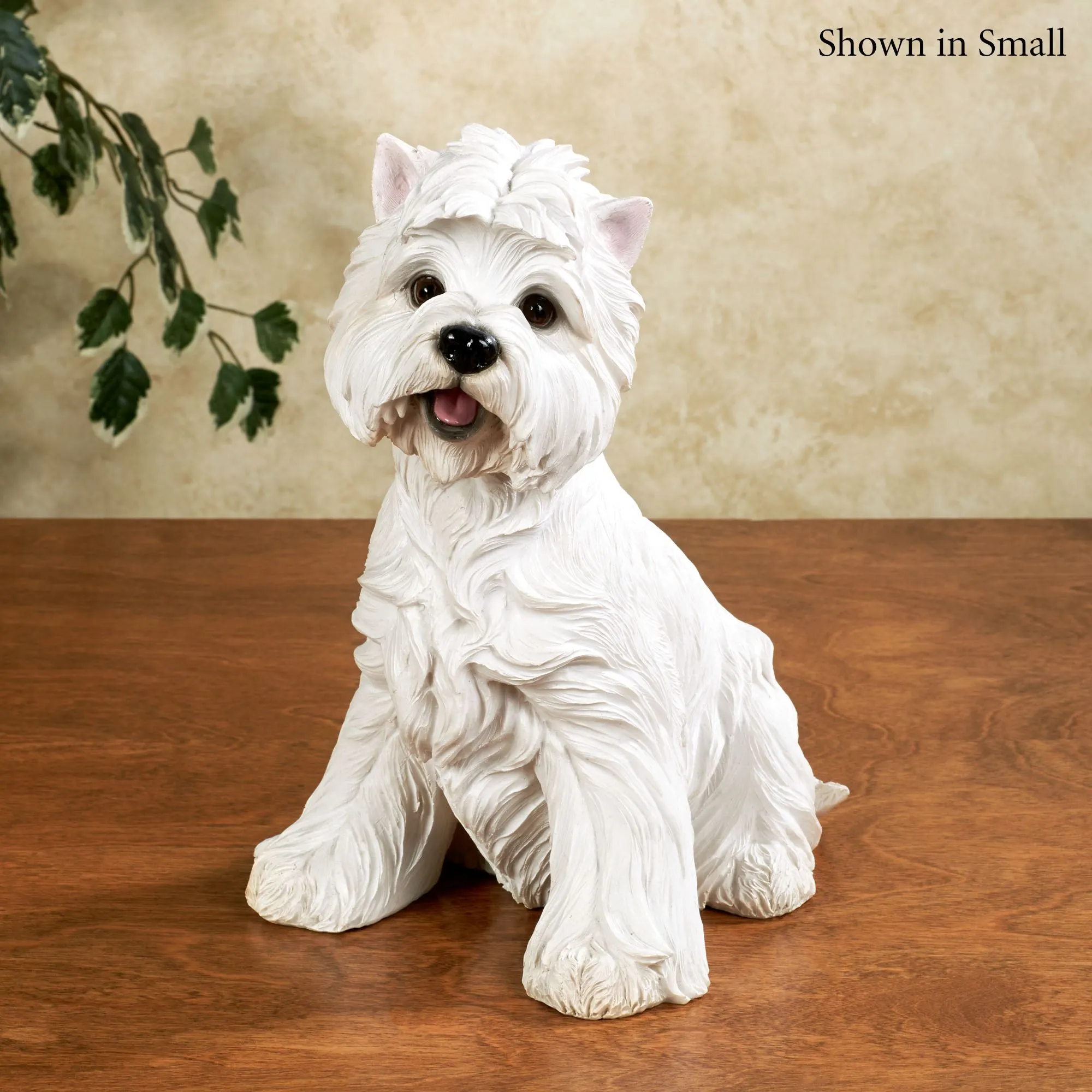 I Want a Treat West Highland Terrier Dog Sculpture