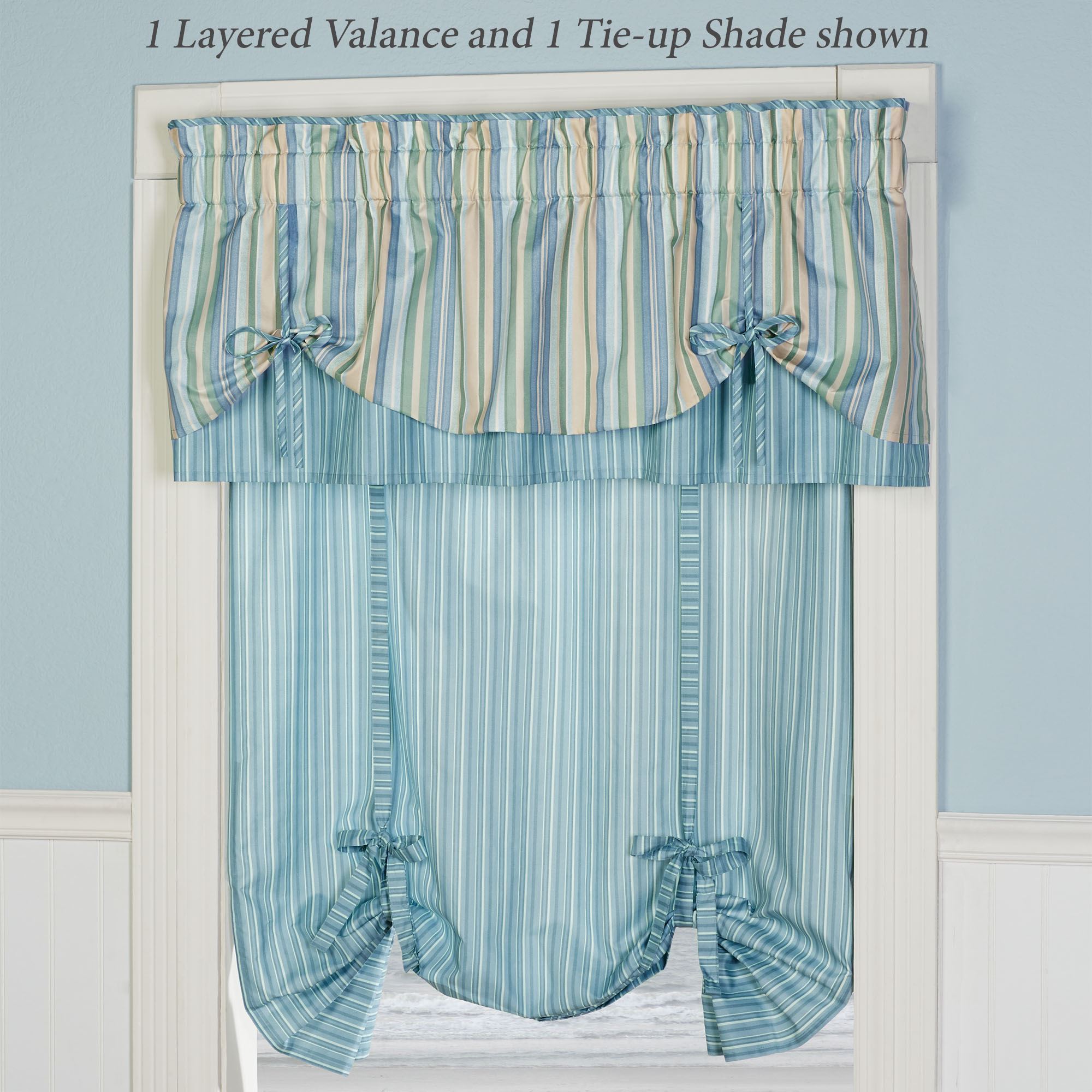 Clearwater Tie Up Shade Multi Cool 42 x 63