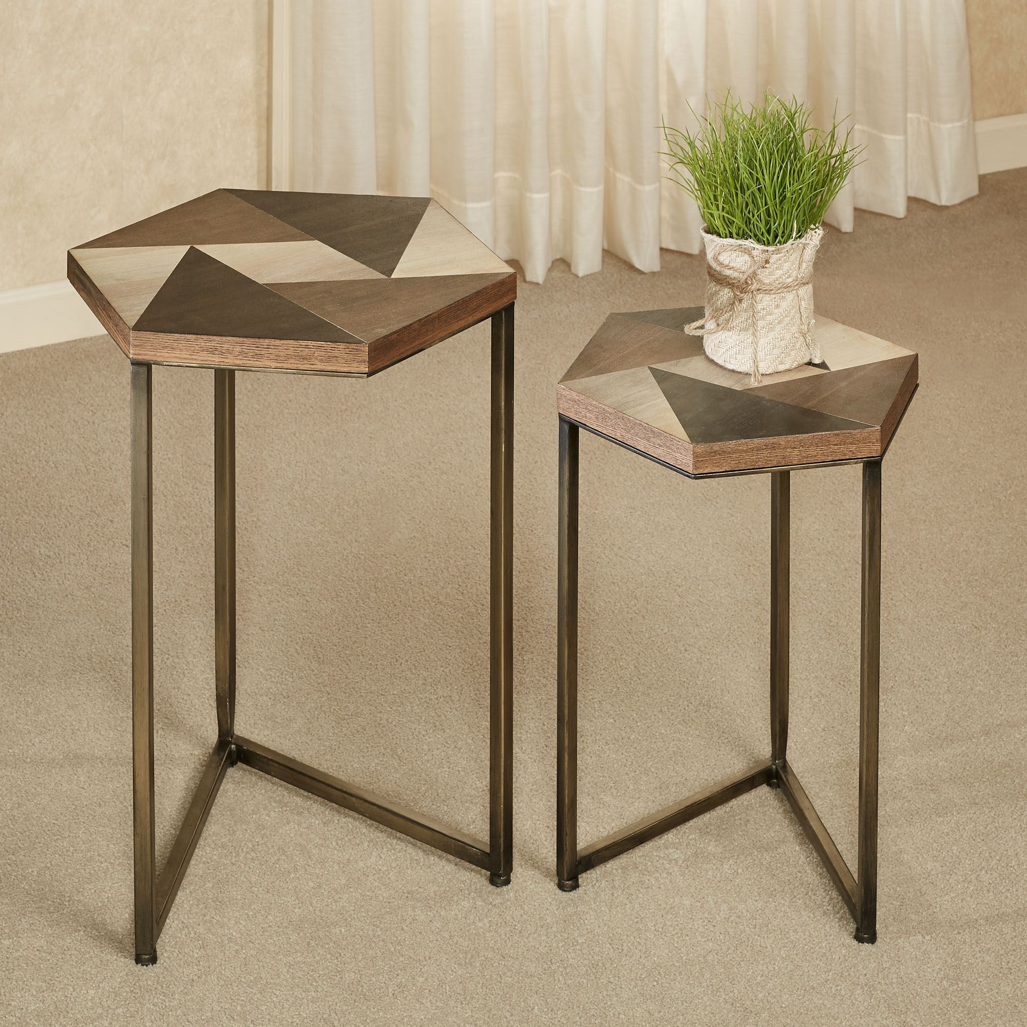 Hiram Modern Nesting Table Set