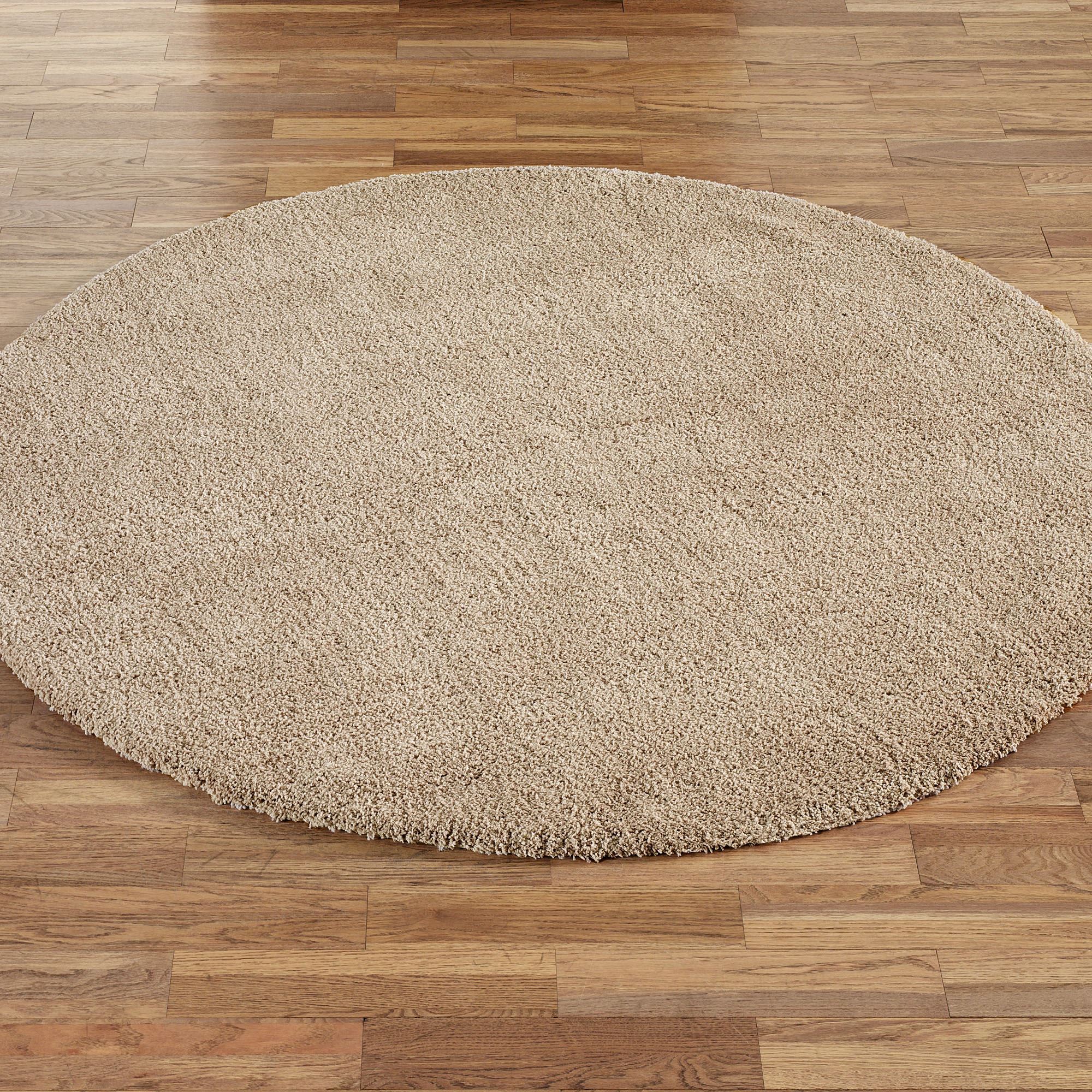 Euphoria Super Soft Round Shag Rugs
