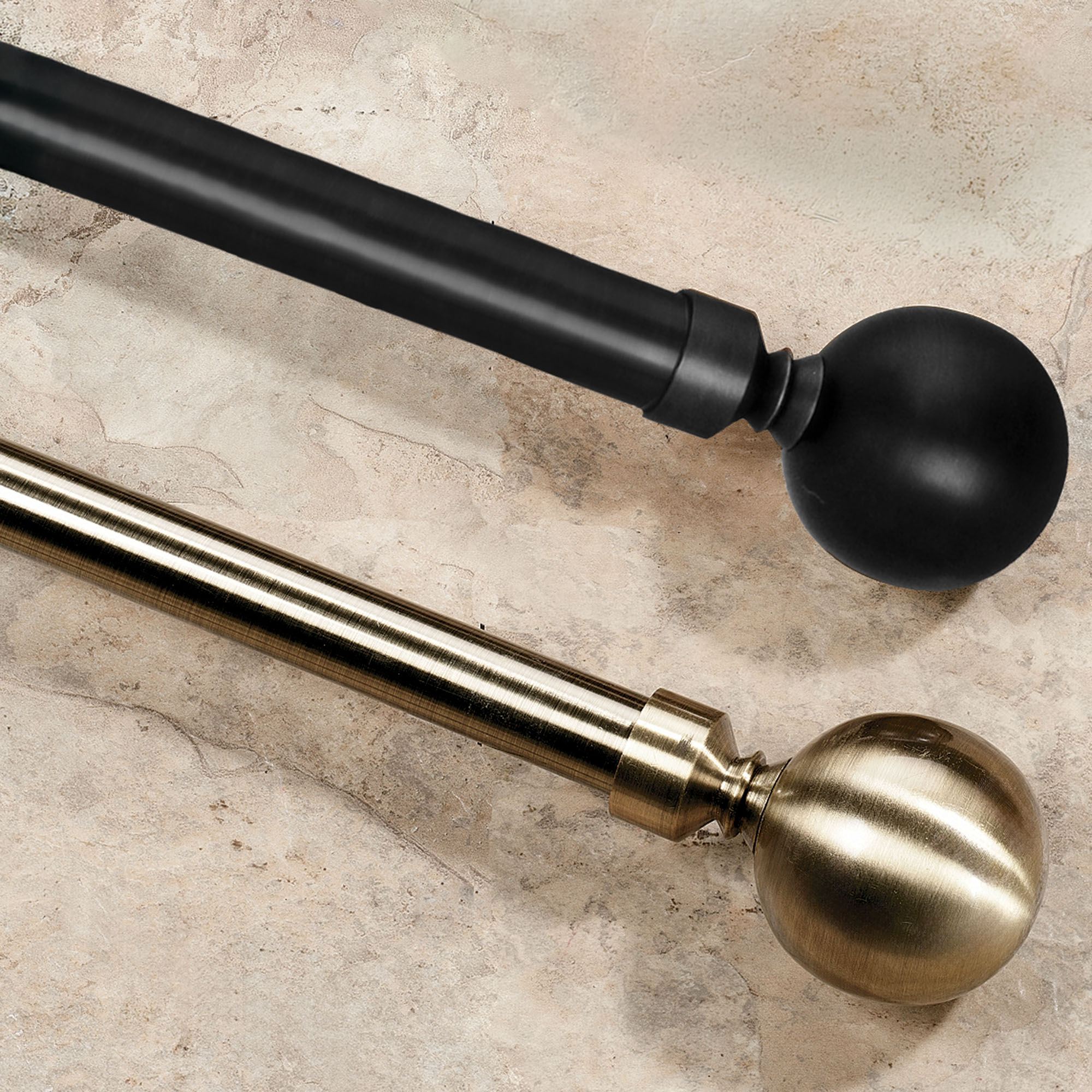 Fancy Rods Lexington Ball Decorative Rod Set