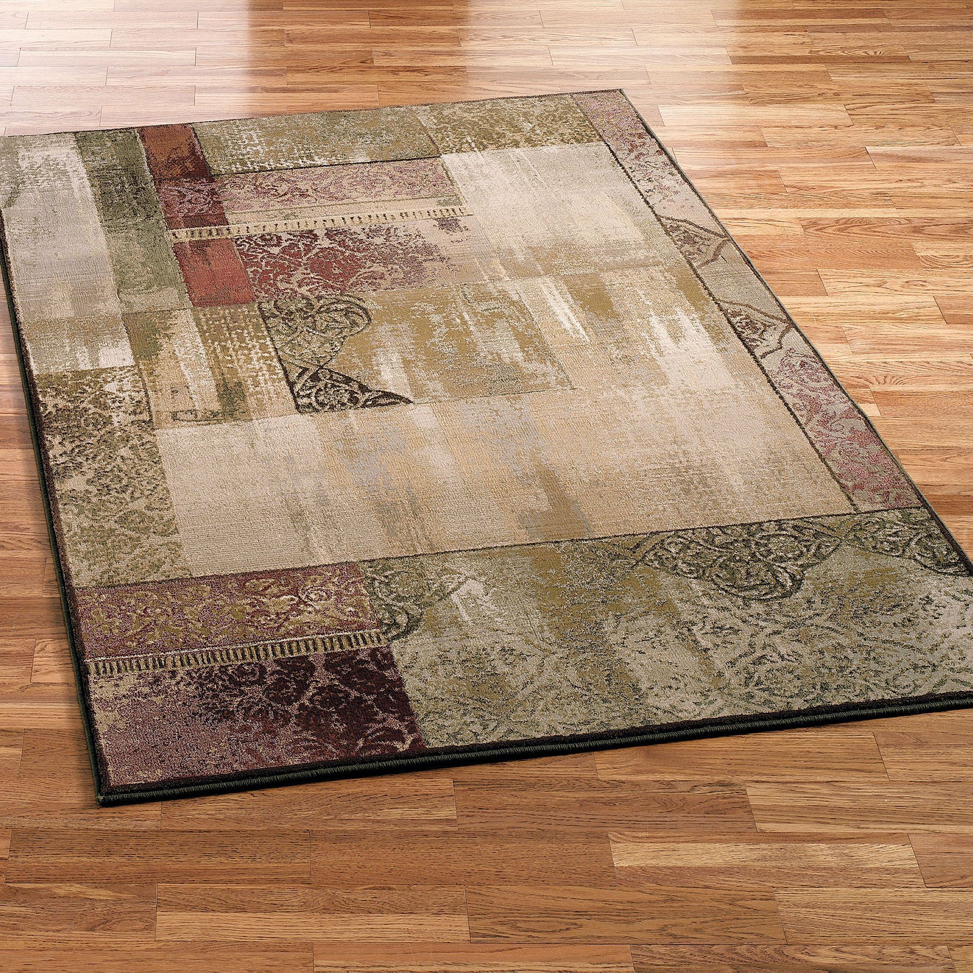 Ornate Block Area Rug