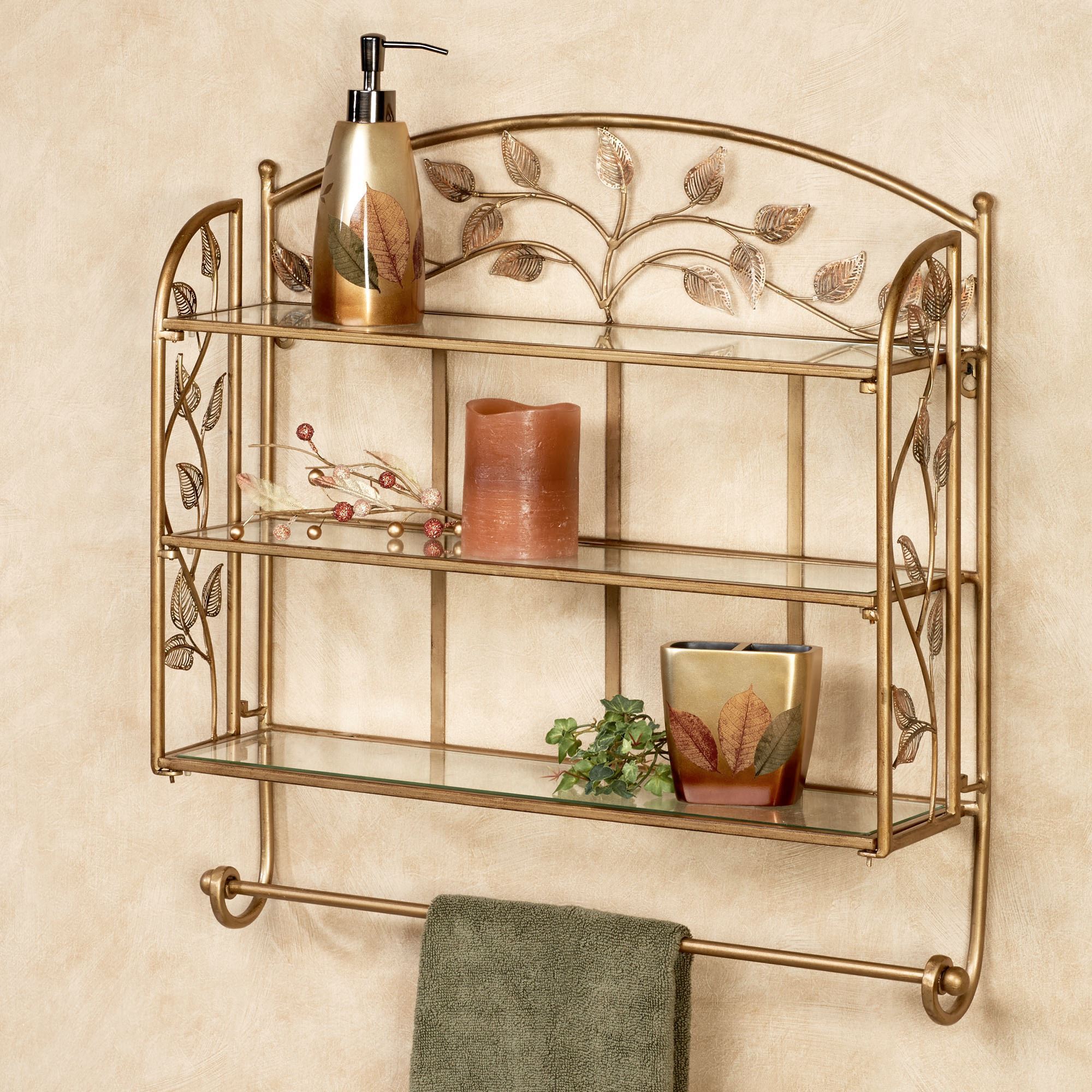 Eden Wall Shelf Champagne Bronze