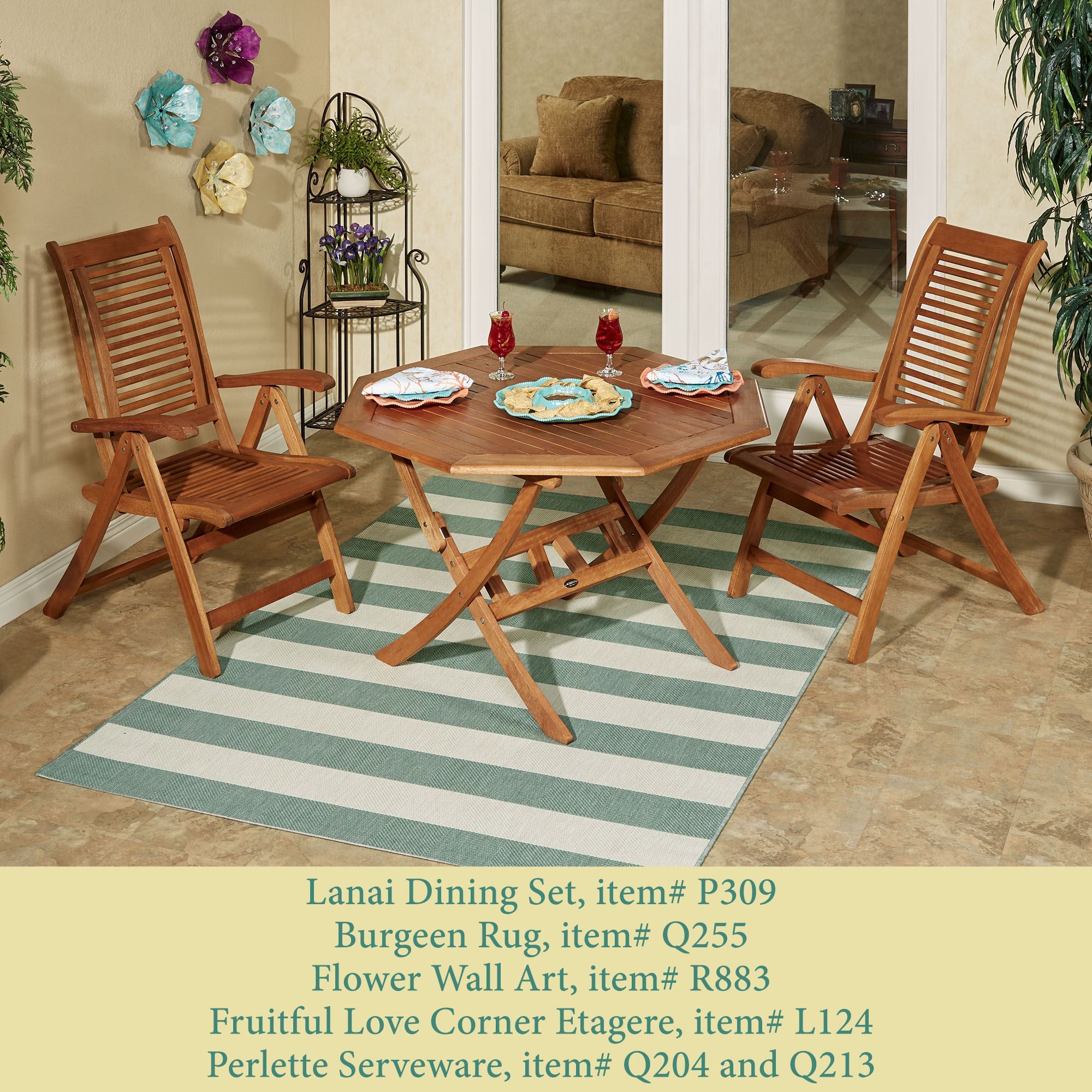 Lanai Wood Patio Furniture