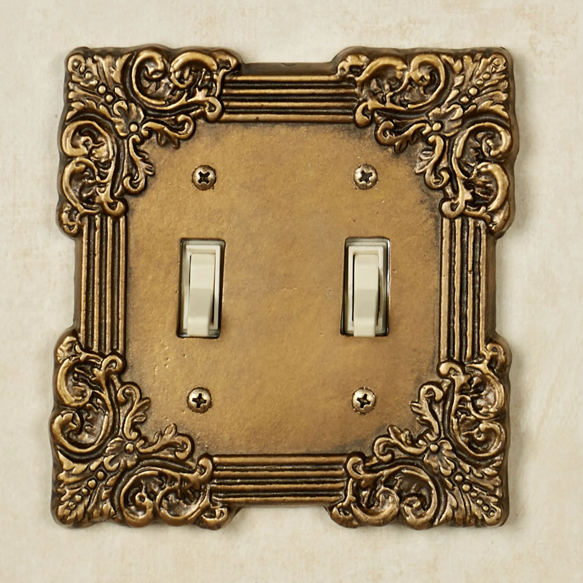 Fleurista Antique Brass Filigree Style Switchplates Fleurista Antique Brass Filigree Style Switchplates