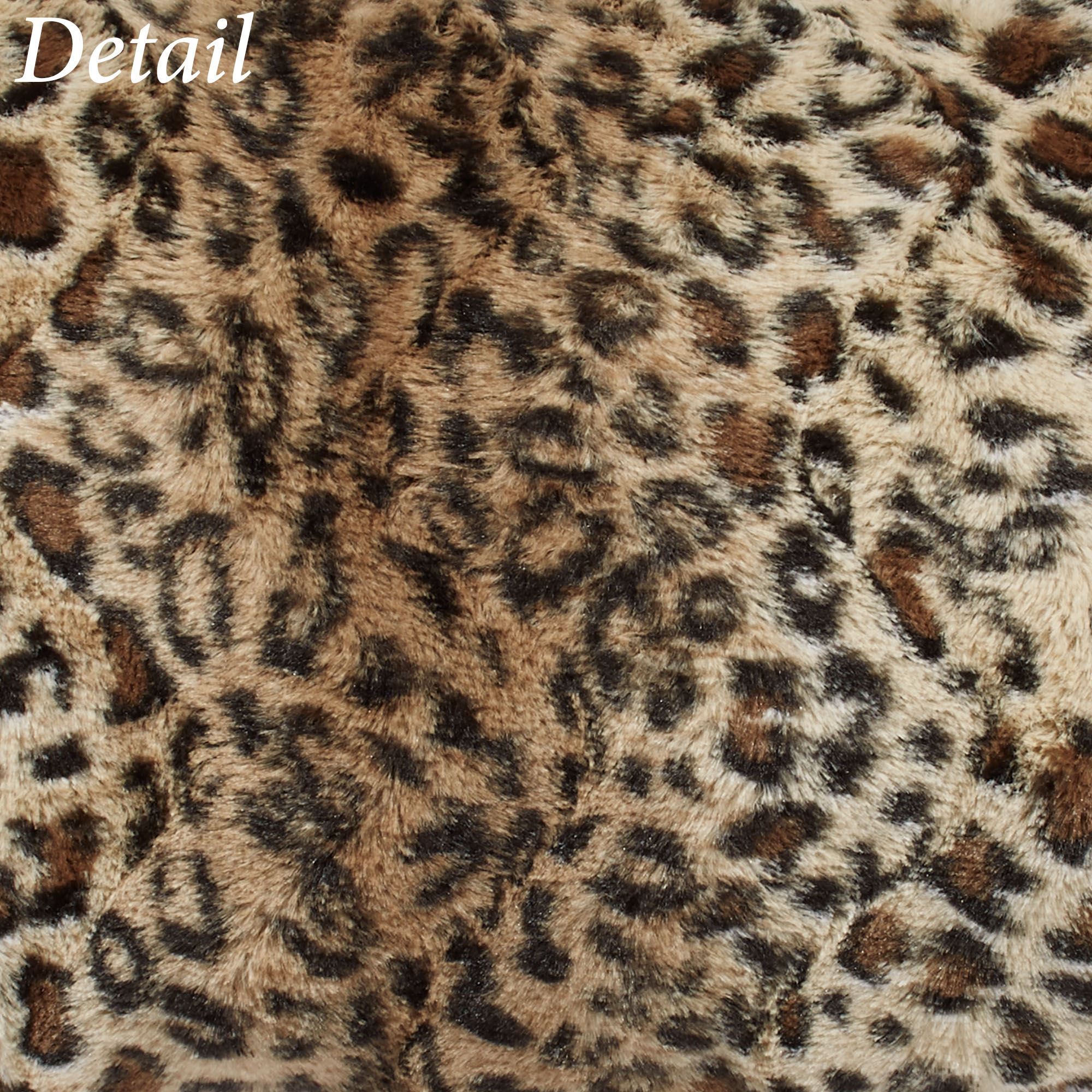 leopard print fur
