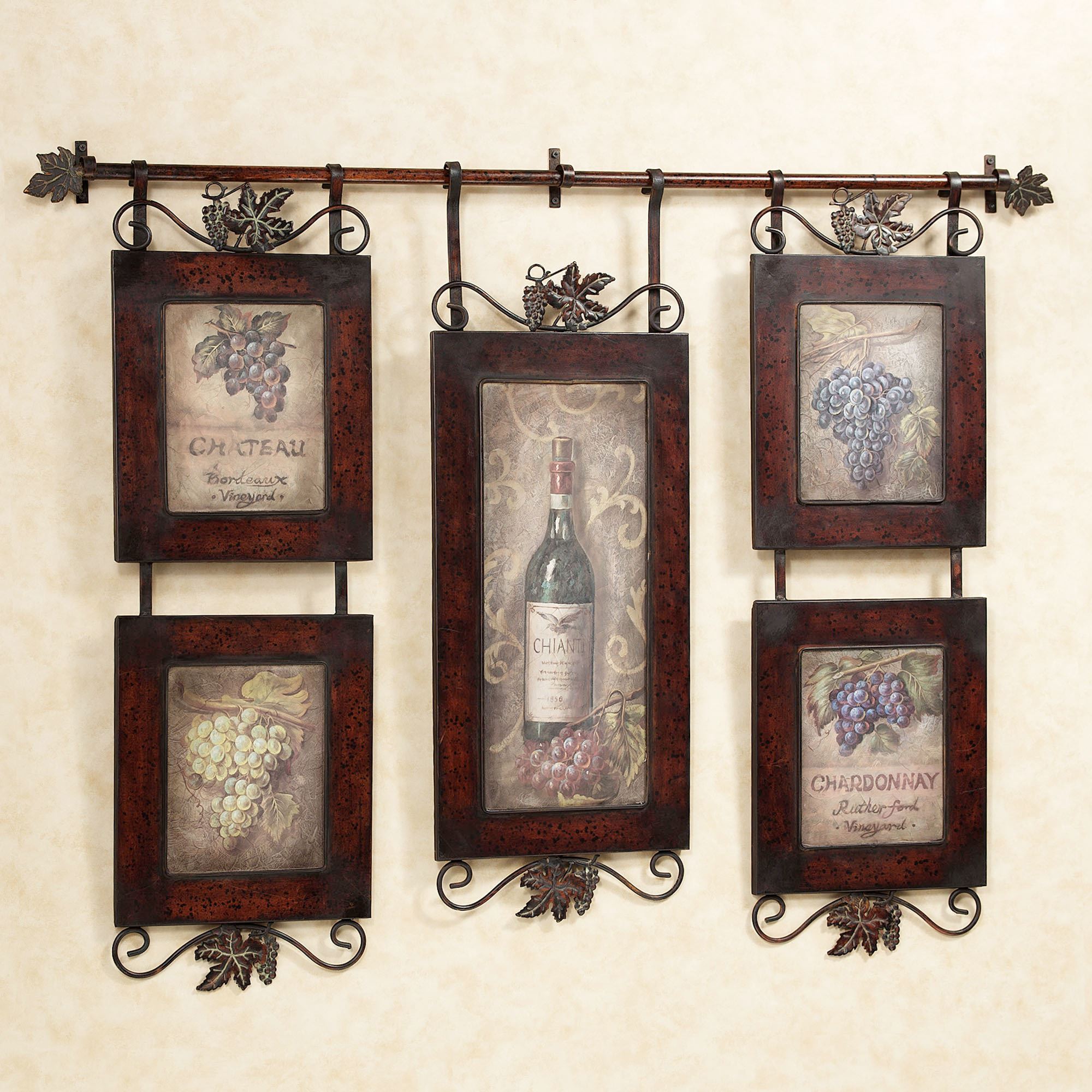 emilion wine wall art from uttermost emilion wine wall art