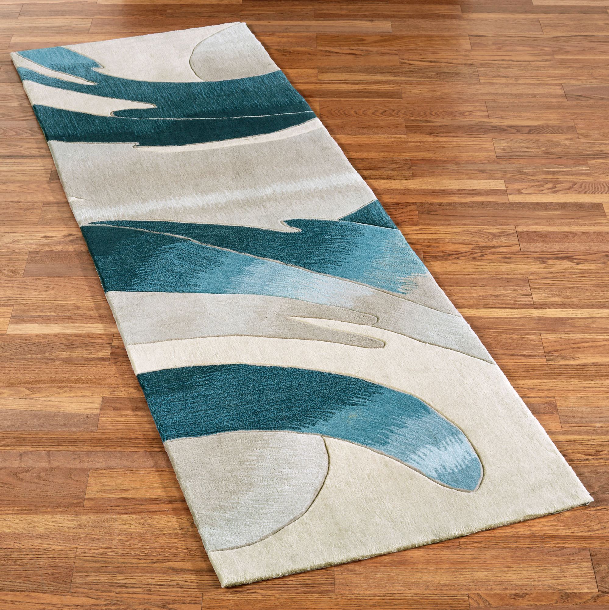Perfect Storm Abstract Area Rugs by JasonW Studios