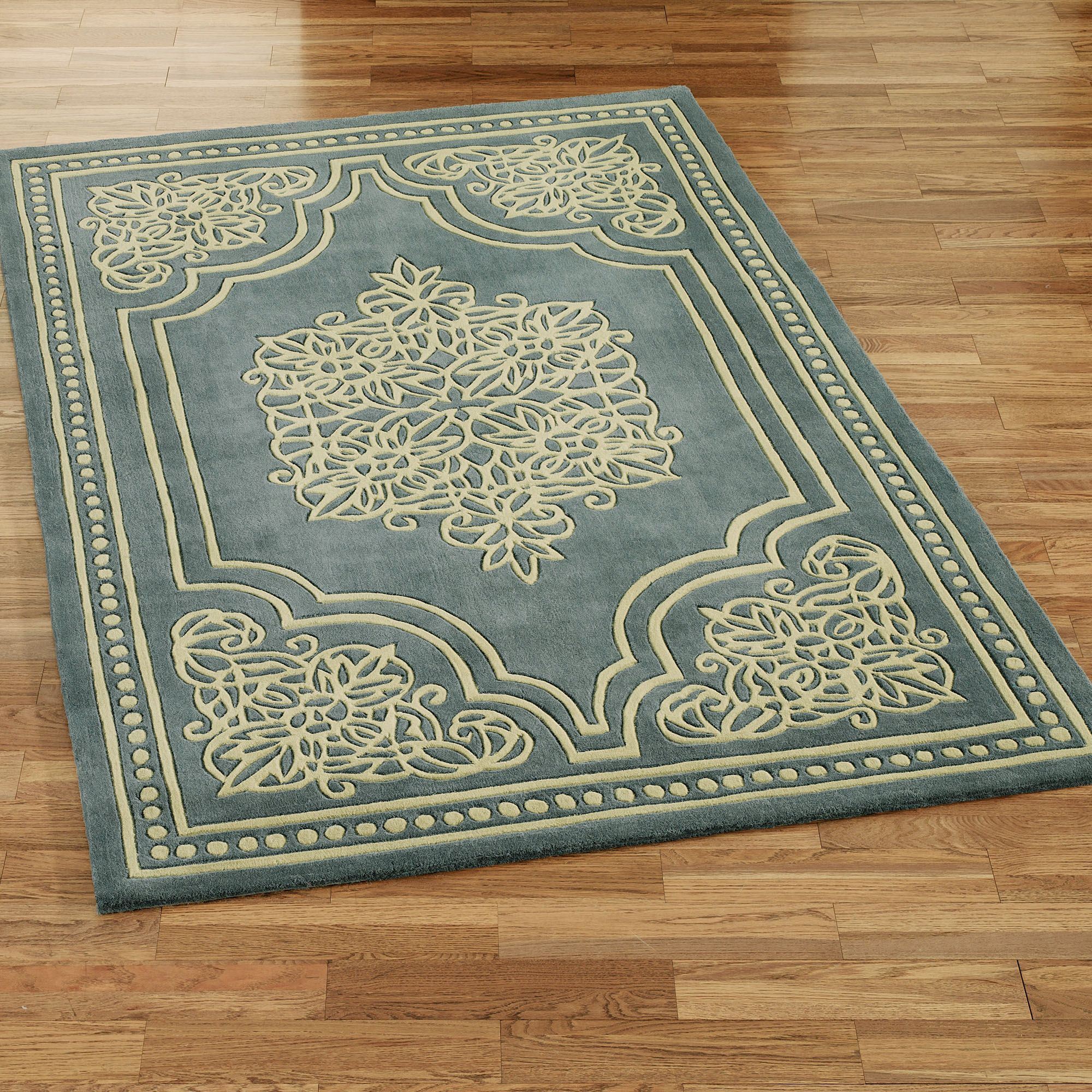 Lucia Lace Wool Area Rugs