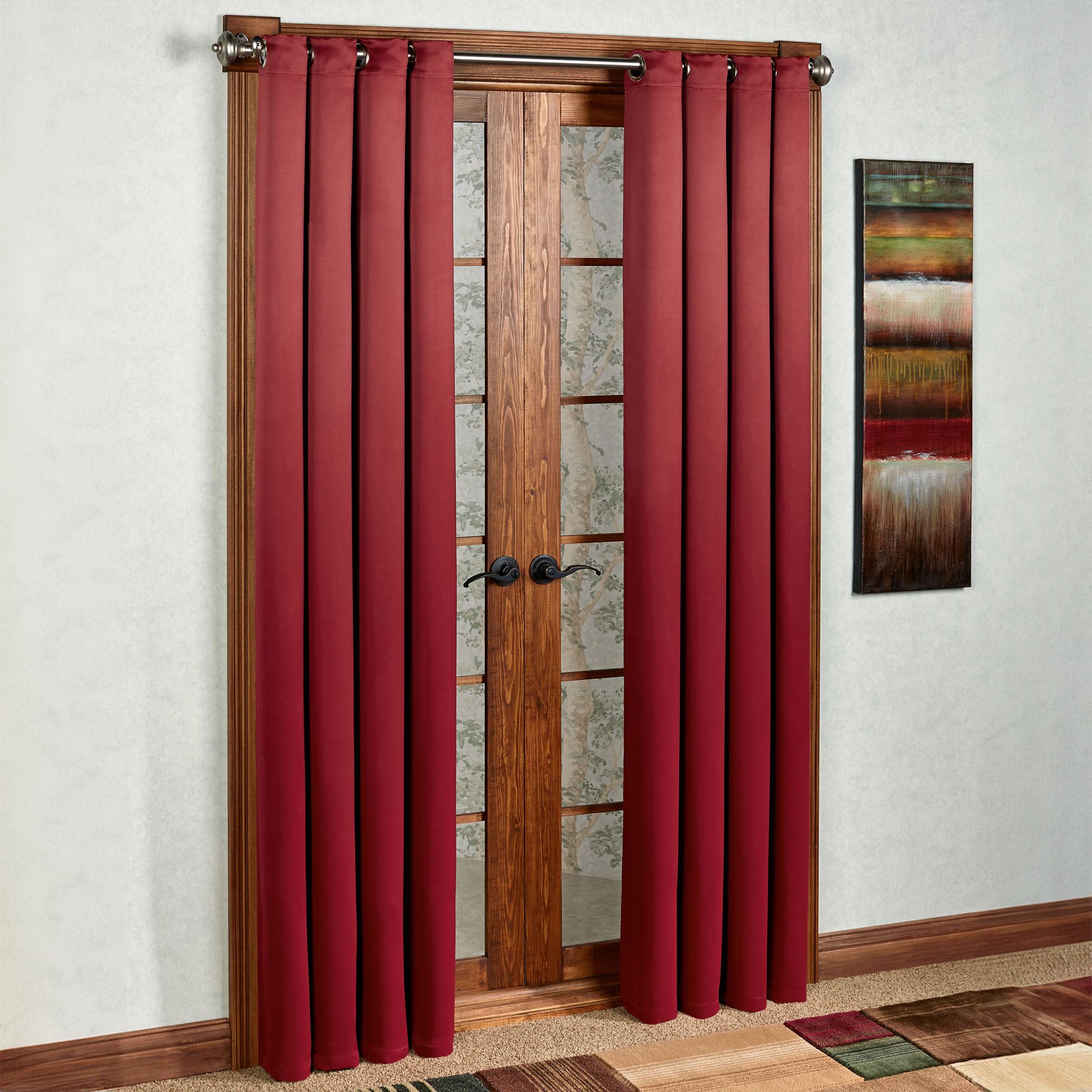 Carnivale Heavyweight Blackout Grommet Curtain Panel Carnivale Heavyweight Blackout Grommet Curtain Panel