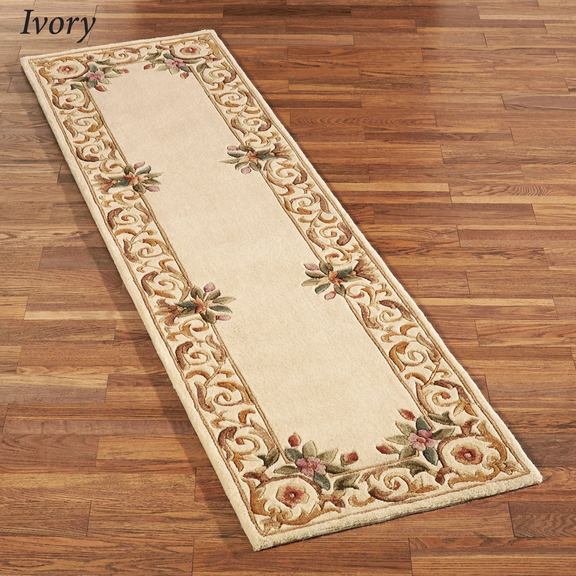 Bordered Wool Rug Harmony Border Wool Rug Runner