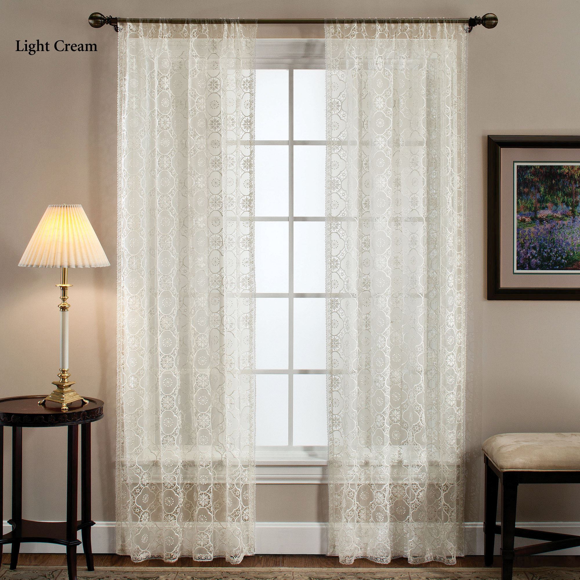 Richmond Macrame Lace Window Treatment