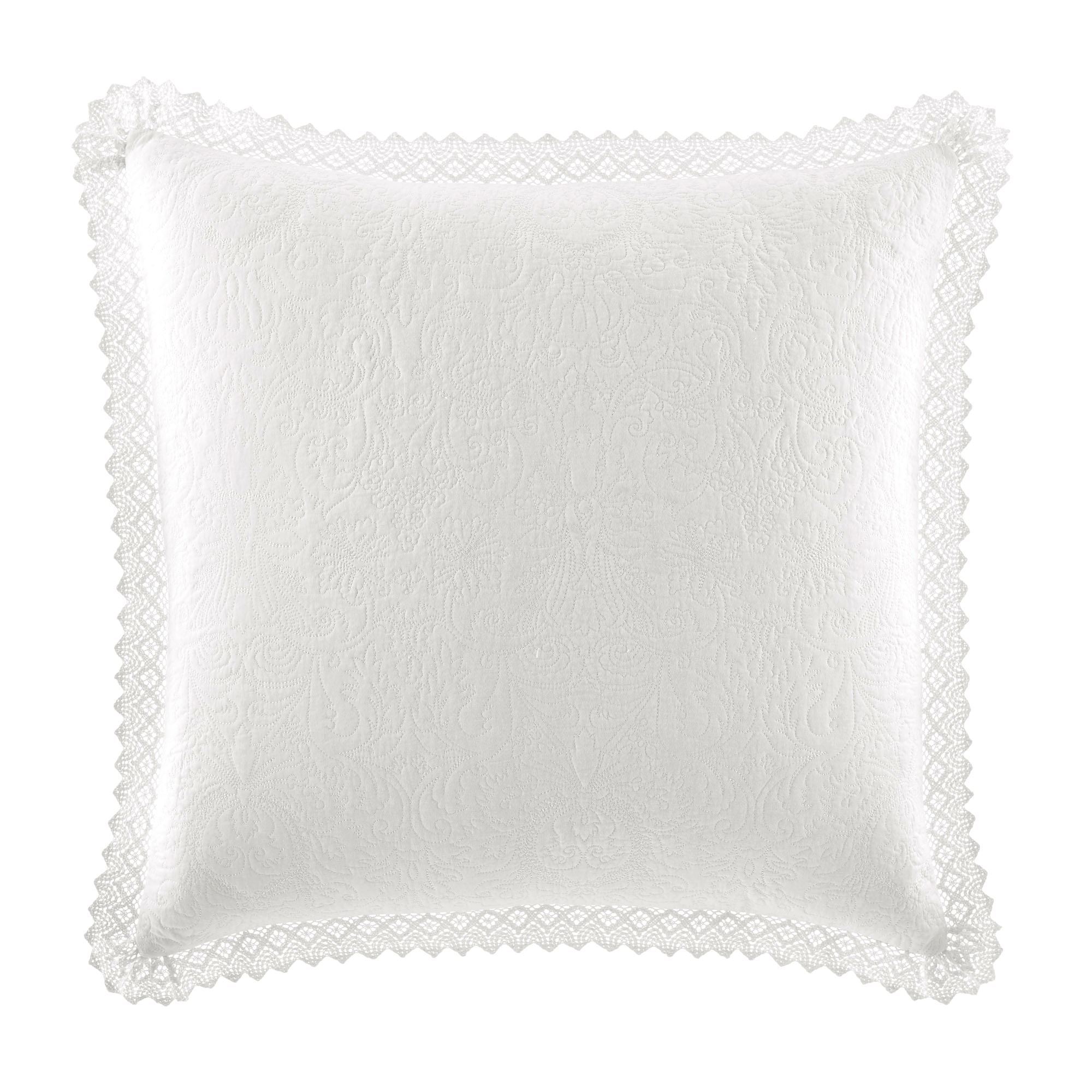 Laura ashley twin heirloom crochet white quilt se 36 Best Camas