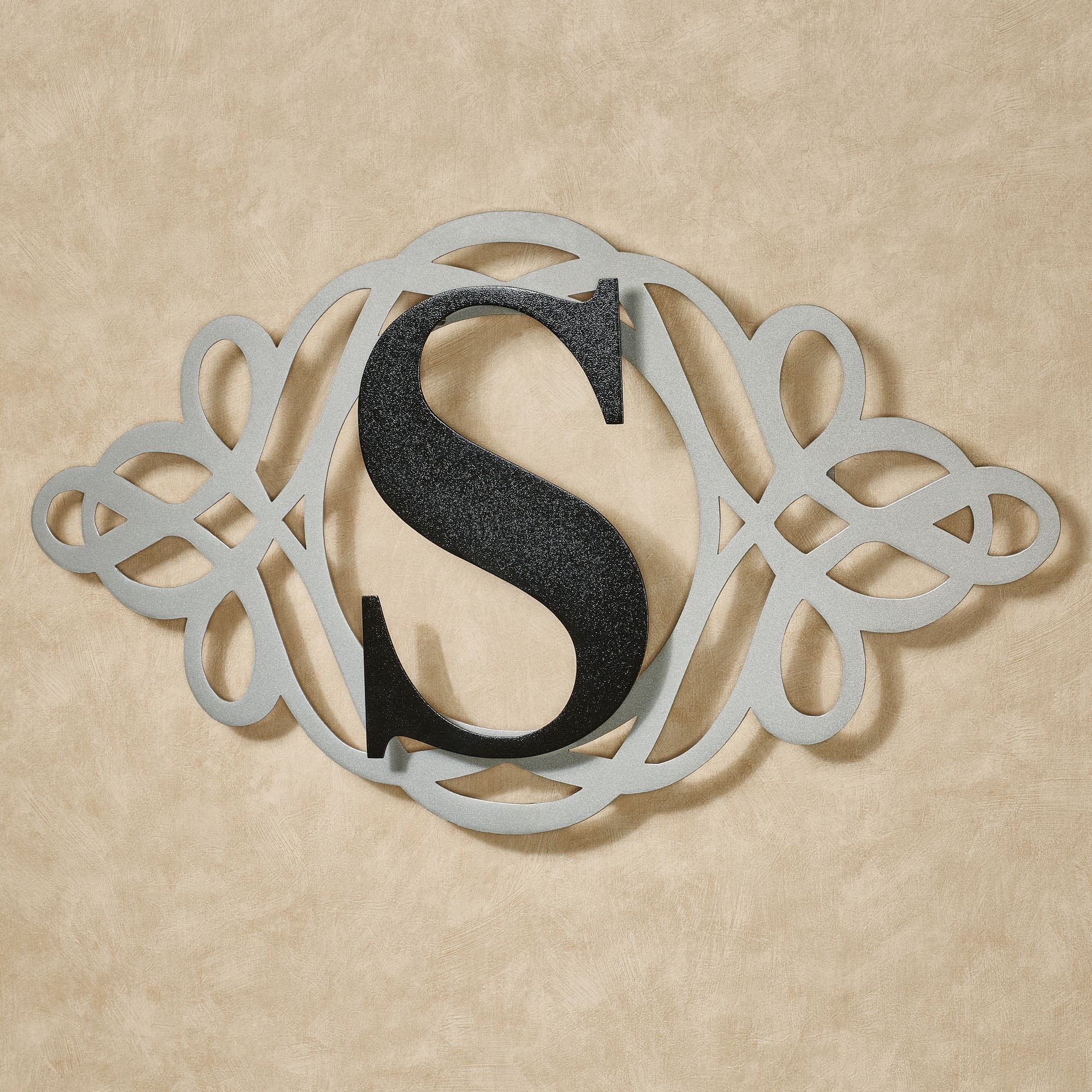 Black Metal Monogram Wall Art | Paul Smith